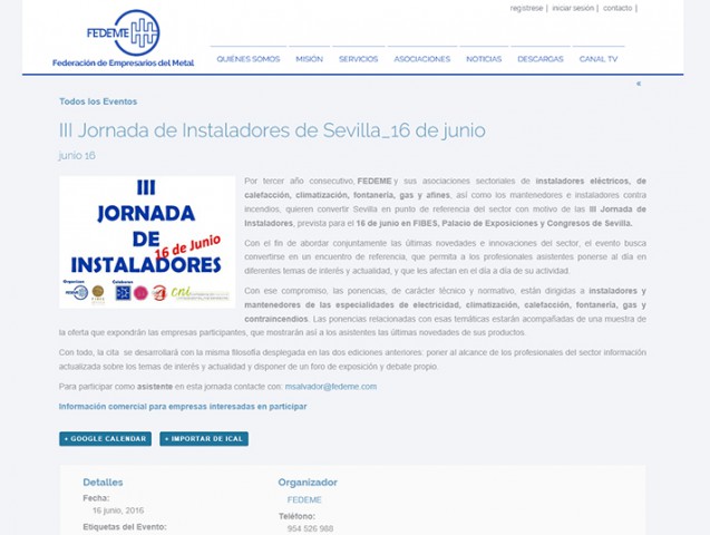 III Jornada de Instaladores de Sevilla