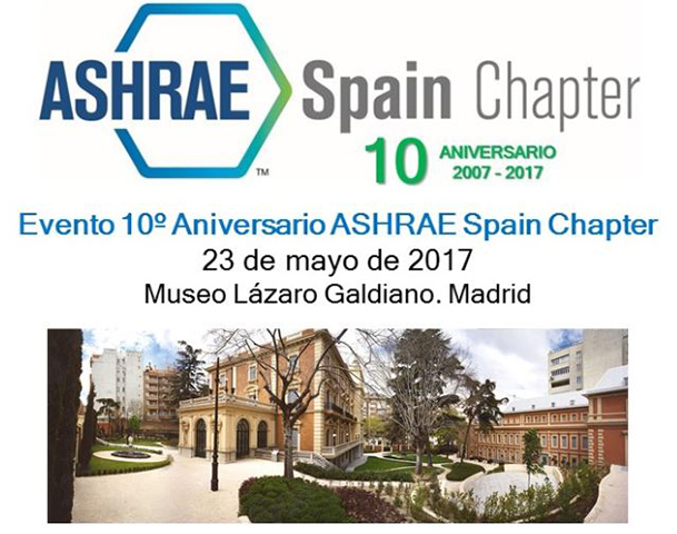 10º Aniversario del Ashrae Spain Chapter