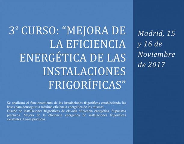 "Mejora de la Eficiencia Energética de las Instalaciones Frigoríficas" de AEFYT
