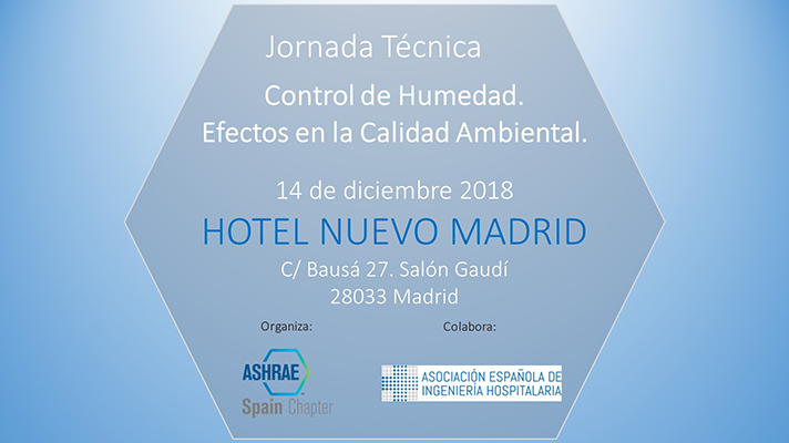 Jornada Técnica “Control de Humedad. Efectos en la Calidad Ambiental”