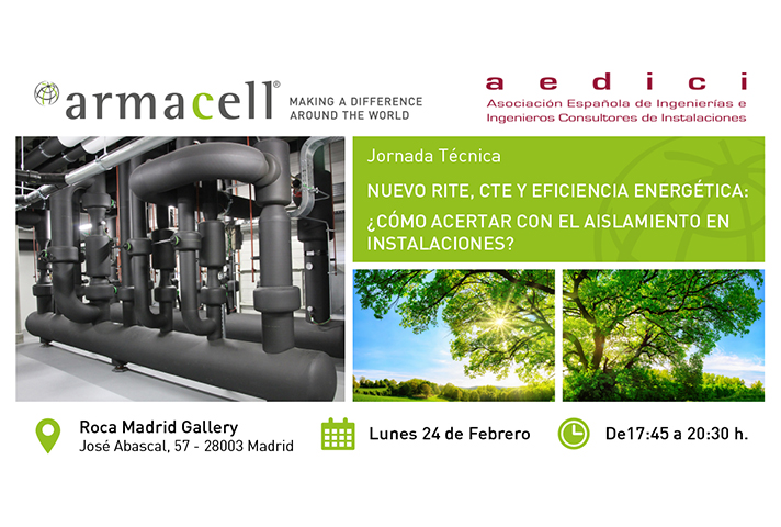 Encuentro Técnico entre Armacell y AEDICI