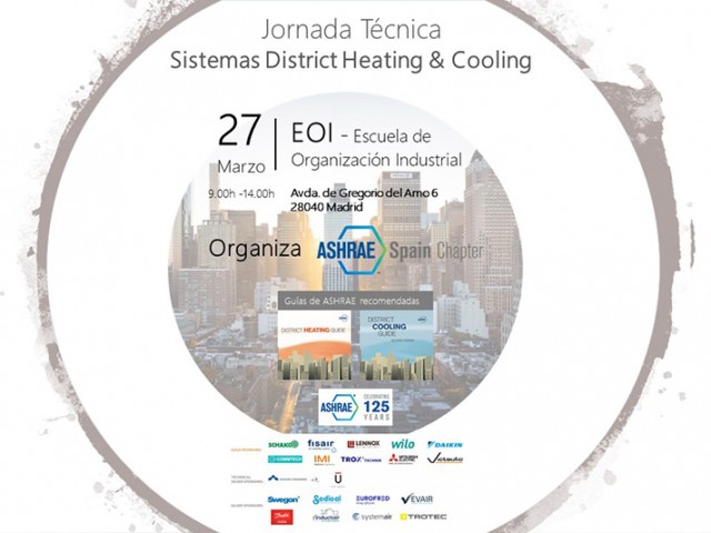 ASHRAE: Jornada Técnica “Sistemas District Heating & Cooling” 