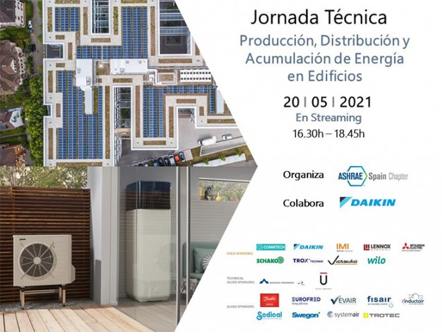 Jornada Técnica: Producción, Distribución y Acumulación de Energía en Edificios