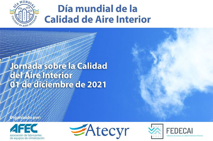 Atecyr, Afec y Fedecai: Día Mundial de la Calidad de Aire Interior