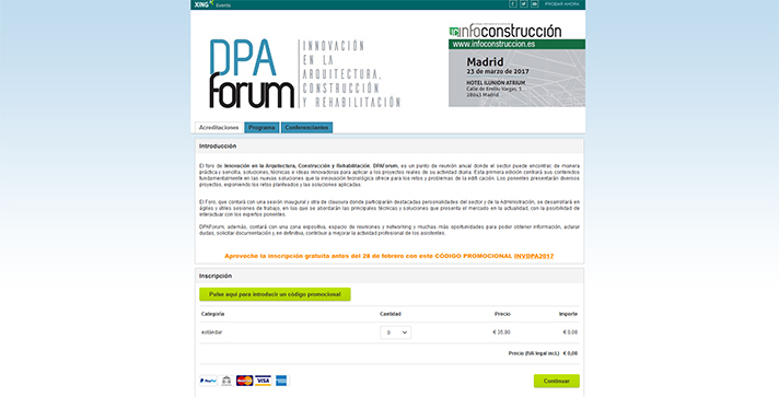 DPA Forum Madrid, Foro de Arquitectura