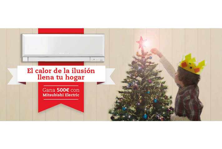La firma nipona de equipos de climatización lanza al mercado la promoción “El Calor de la Navidad”