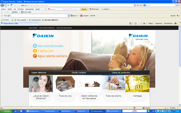 Los profesionales que quieran participar tienen que darse de alta en la web www.daikinaltherma.es