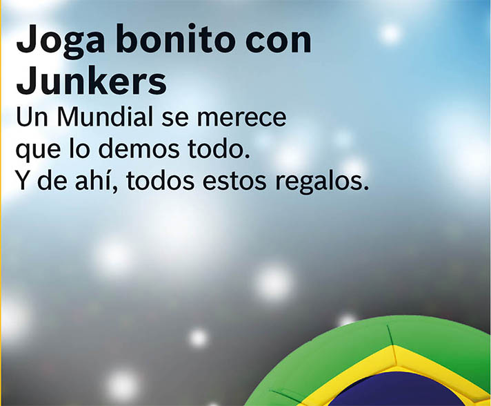 Junkers pone en marcha su campaña promocional “Primavera 2014” para instaladores