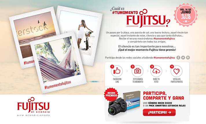 El objetivo de esta campaña es hacer partícipe al público de los valores de Fujitsu Aire Acondicionado