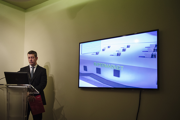 José Antonio Sedano, director comercial de Lennox, durante la presentación de Madrid