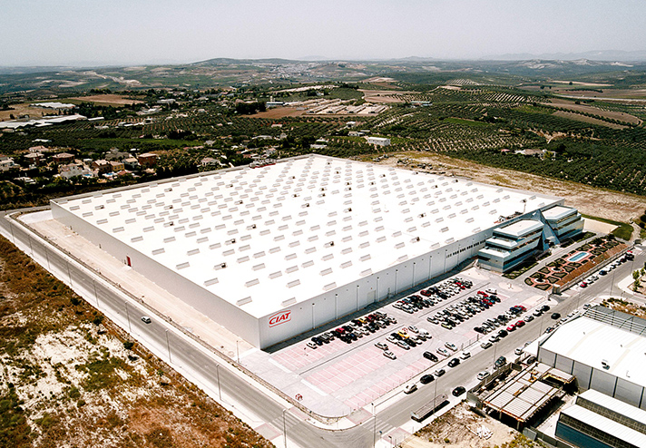 Una imagen de la planta de CIAT en Montilla (Córdoba)