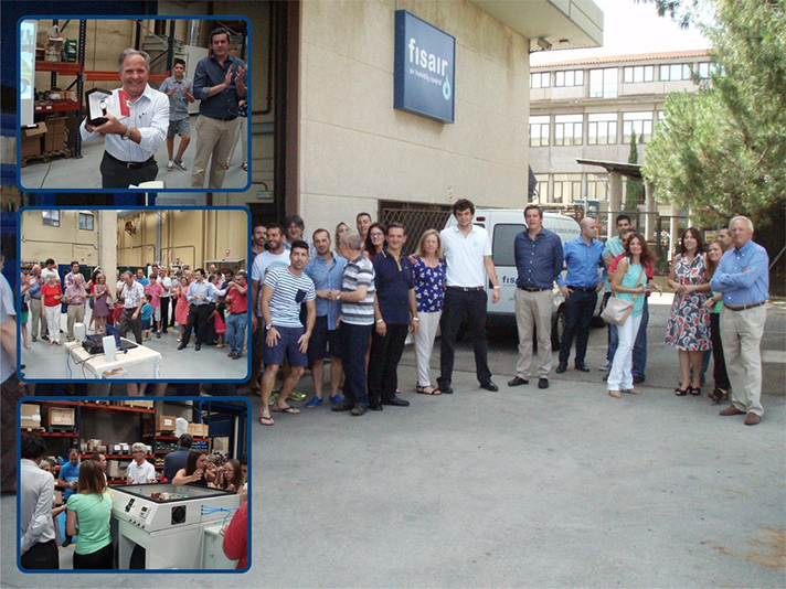 La celebración consistió en una jornada de puertas abiertas para todos los integrantes del grupo empresarial y sus familiares