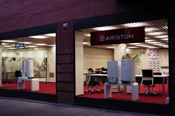 Imagen de las nuevas oficinas de Ariston y Fleck, situadas en Leganés