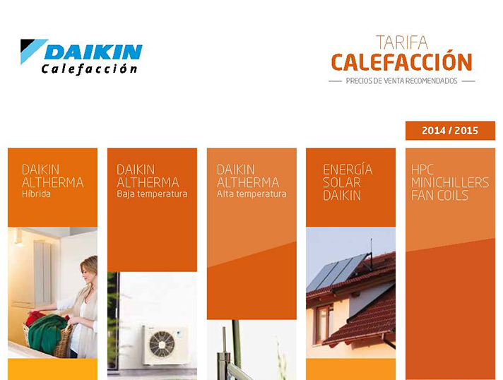 Daikin Altherma Híbrida es la gran novedad de esta tarifa