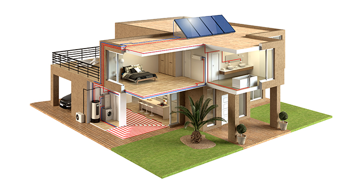El sistema Aquatermic se basa en la tecnología bomba de calor