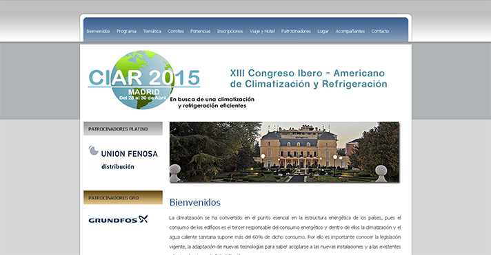 CIAR se celebrará en Madrid los días 28, 29 y 30 abril 