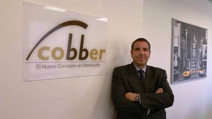El nuevo Director General de Cobber, en la sede de la compañía en Madrid