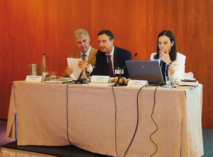 Una imagen de la Asamblea General de AFEC celebrada en Bilbao