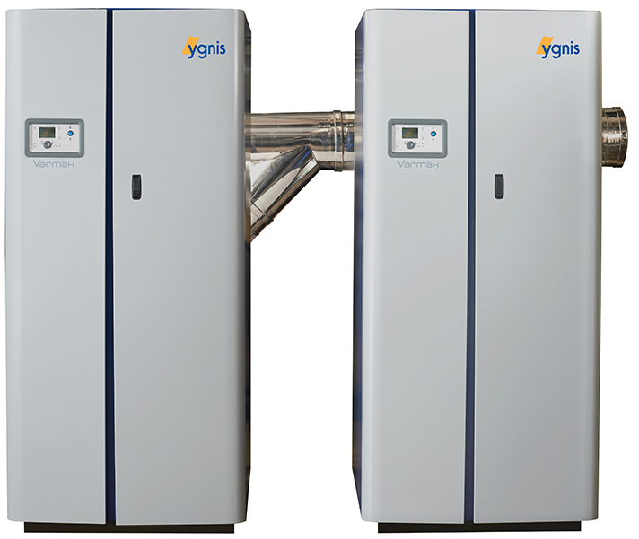 Varmax y Varmax Twin, calderas de condensación a gas con potencias de entre 127 y 956 kW
