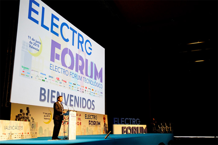 Una imagen del Electro Forum 2015 celebrado en Valencia