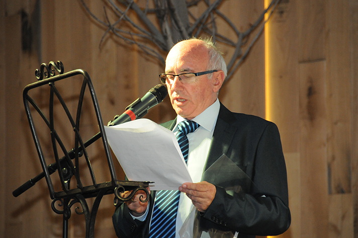 Andrés Muñoz, gerente de Casamayor, durante la Convención 2015