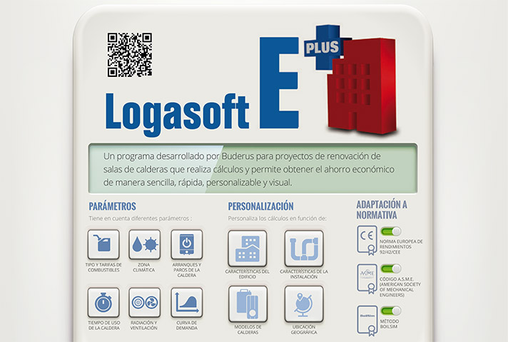 Buderus pone a disposición de instaladores e ingenieros infografía sobre Logasoft E+