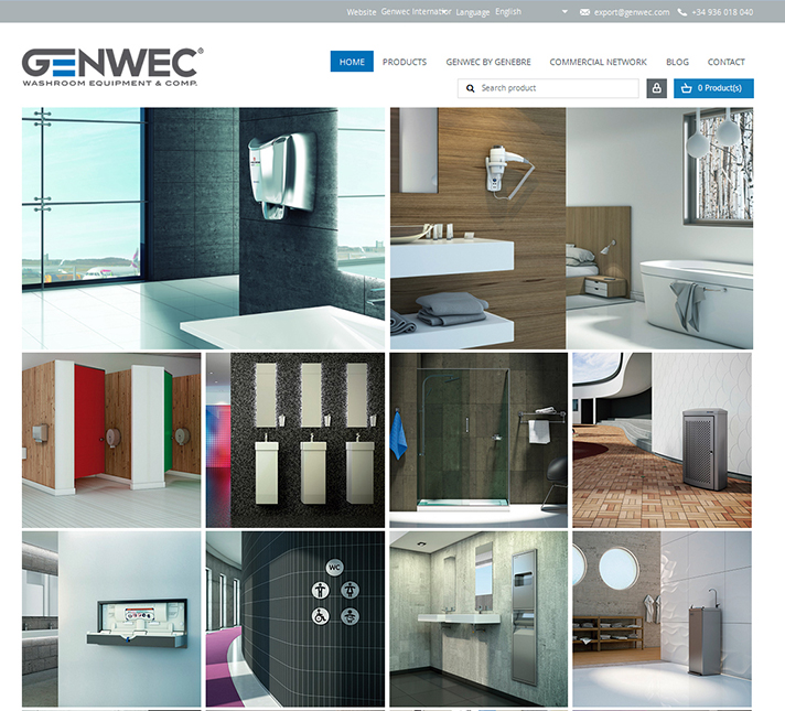 Genwec Washroom Equipment & Comp cuenta con nuevo portal