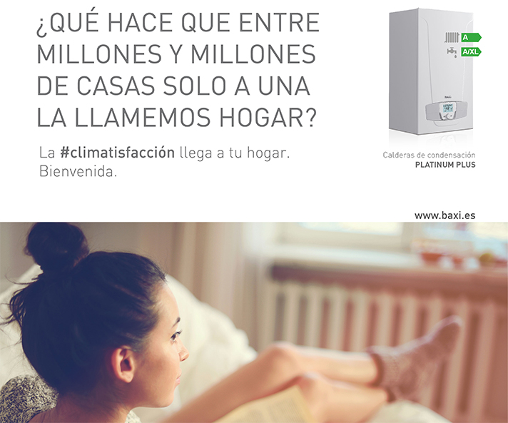 A través de esta campaña, Baxi presenta todos sus productos en climatización