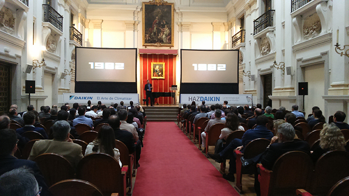 La Real Academia de Bellas Artes de San Fernando fue el espacio elegido para dar a conocer las diferentes soluciones de Daikin 