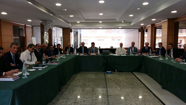 Una imagen de la Asamblea General de Fegeca celebrada en Madrid