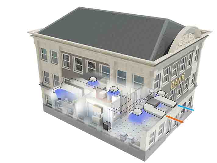 VRV indoor es el sistema de climatización más estético y fácil de integrar del mercado 