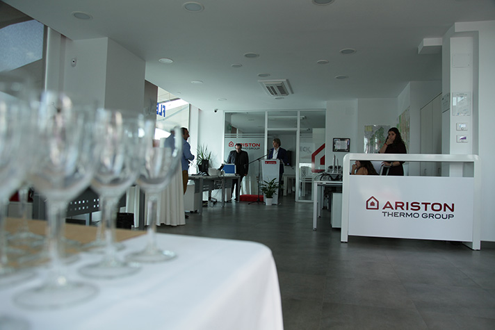 El pasado 5 de octubre Ariston Thermo abrió nueva sede en Madrid
