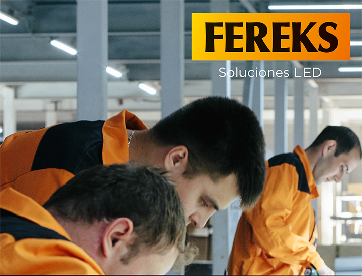 Las luminarias Fereks están orientadas al sector Terciario, Industrial y alumbrado público