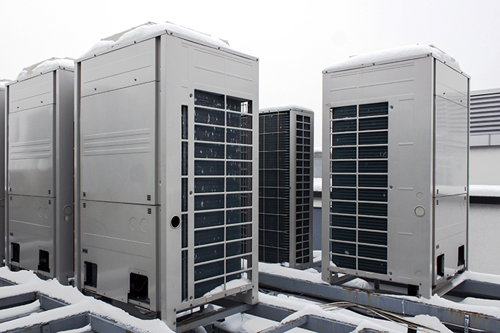 Estos sistemas permiten una amplia flexibilidad para climatizar grandes locales 
