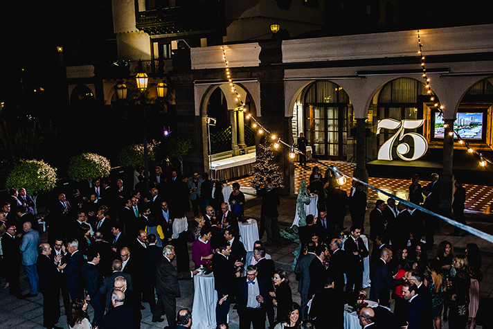 Celebración del 75 aniversario del Corte Inglés en Las Palmas, con la participación de Eurofred