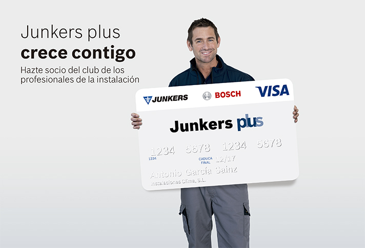 El club de fidelización de Junkers dirigido a los profesionales de la instalación incorpora beneficios como sus renovadas APP y web