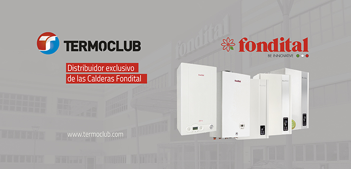 Termoclub se ha convertido en distribuidor exclusivo de las calderas Fondital para España