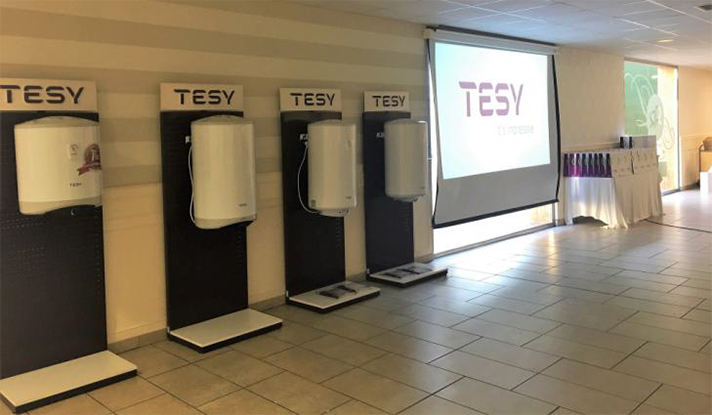 Tesy mostró a los profesionales sus principales gamas de producto