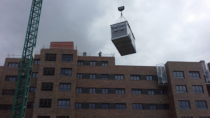 Los Roof Top de Adisa son equipos autónomos de generación de calor para instalar en exterior