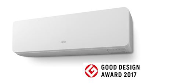 Los nuevos splits de Fujitsu han sido premiados en Japón por su diseño armónico y compacto y su alta eficiencia energética A+++