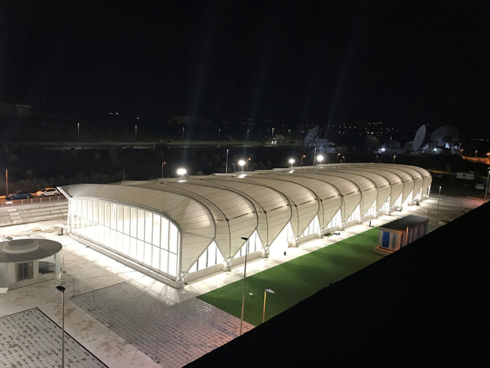 Los cerca de 150 proyectores LED Floodlight de Ledvance destacan por su eficiencia energética