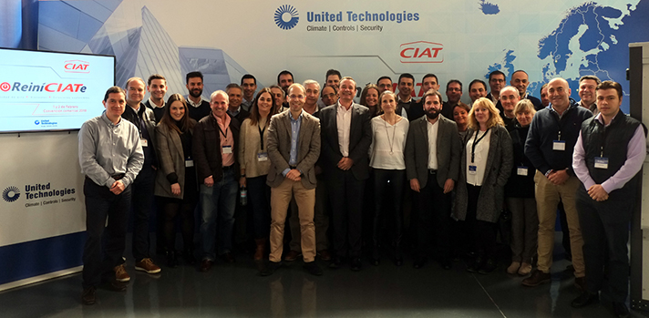 La reunión anual que tuvo lugar en la planta de producción de UTC en Montilla