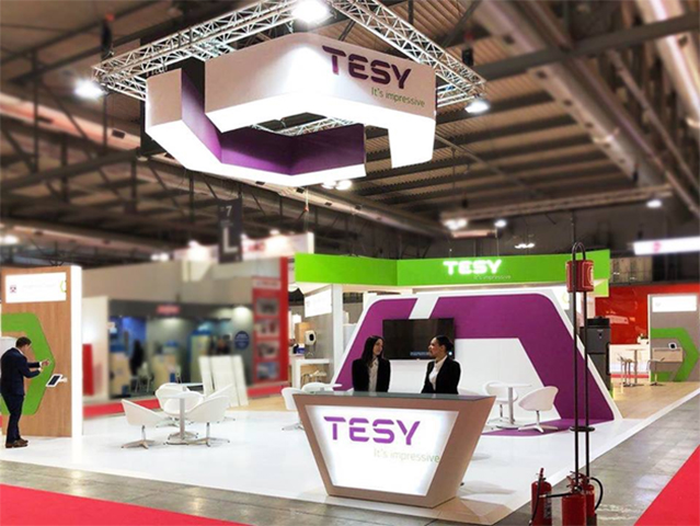 Tesy contó con un stand de diseño de más de 200 metros cuadrados
