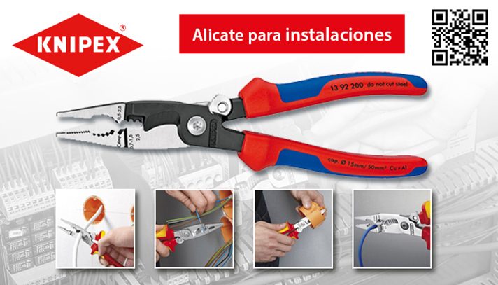 Este alicate multifunción de Knipex simplifica la vida a los profesionales