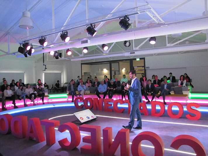 Vicente Gallardo, director de ventas Bosch Termotecnia en España, durante el evento