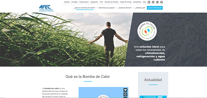 Toda la información sobre bomba de calor está disponible en www.bombadecalor.org