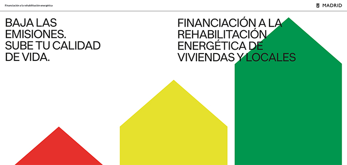 Entre los proyectos financiables figuran el cambio de la envolvente térmica, mejora de la eficiencia energética de las instalaciones de ascensores o iluminación, colocación de paneles solares o cubiertas vegetales