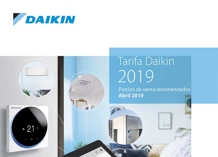 Daikin ofrece productos en el ámbito doméstico, comercial, industrial y control 