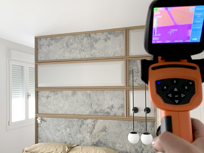 Proyecto Giacomini: techo radiante en hogar rehabilitado