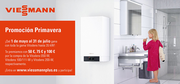 La promoción de Viessmann finaliza el próximo 31 de julio